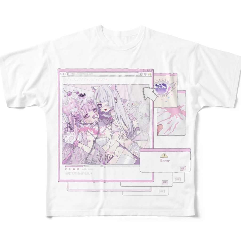 ねぎの❔❔❔ All-Over Print T-Shirt
