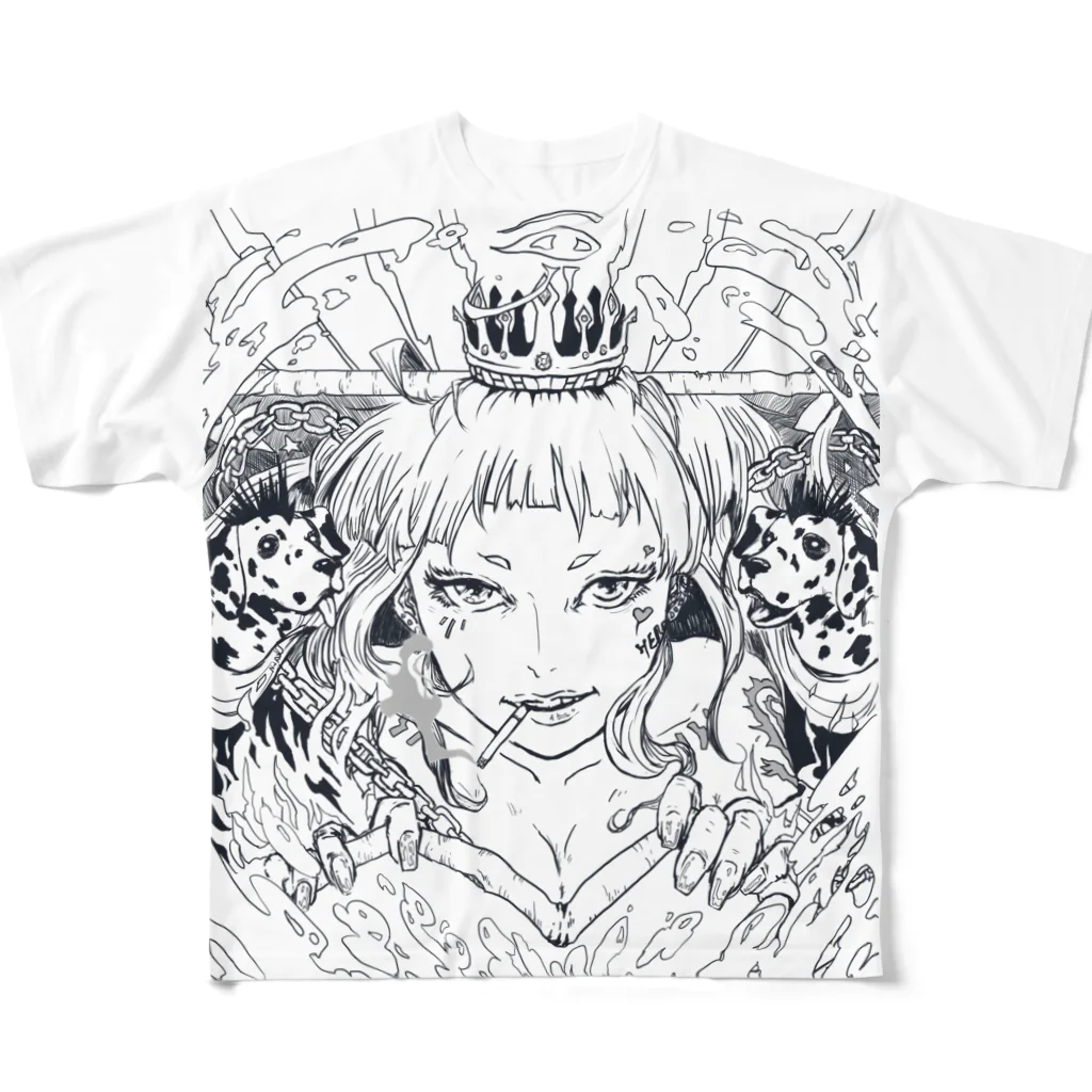 JET_CHILDRENのEzye All-Over Print T-Shirt