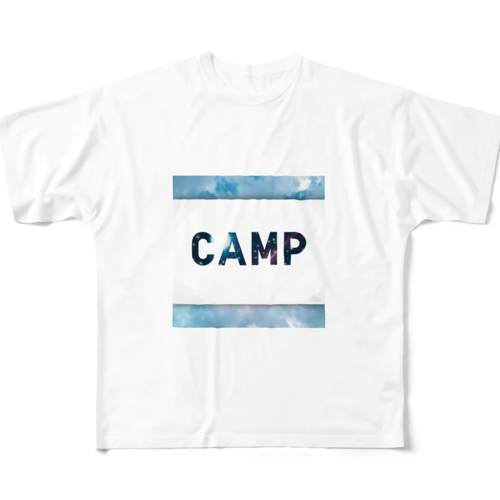 アウトドアブランドのCAMP All-Over Print T-Shirt