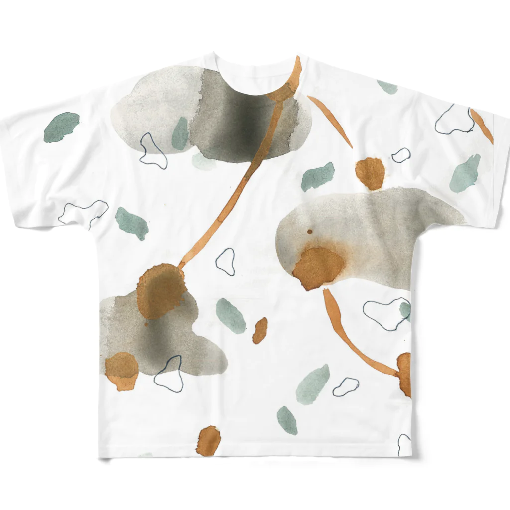 Lwip_HirokoTOKUNAGA のFeel the wind with you_drawing_2 All-Over Print T-Shirt