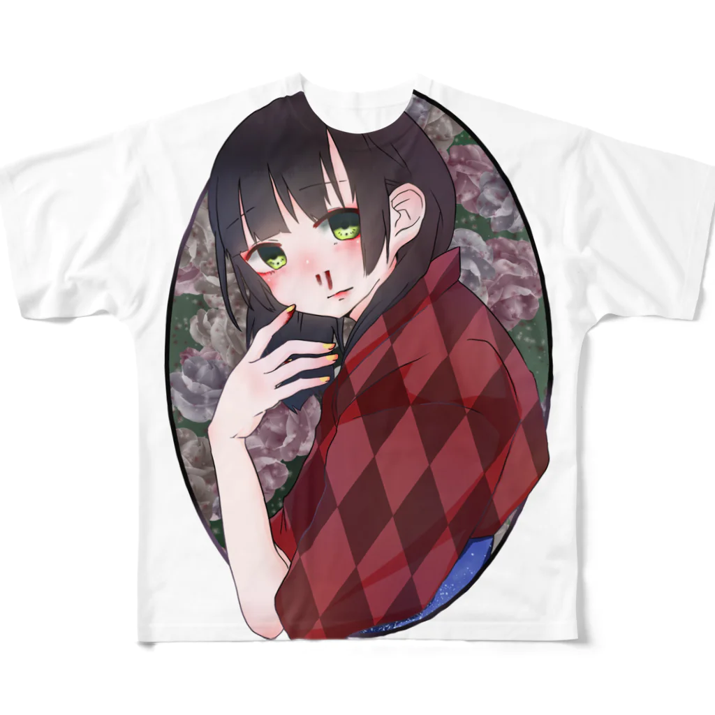 かわいいが優勝の可愛い可愛い フルグラフィックTシャツ