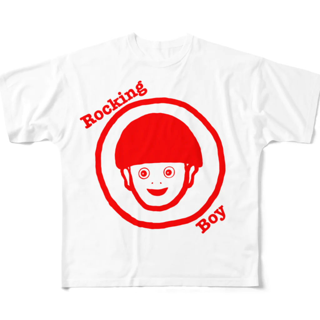 ツンデレボーイズのRocking Boy All-Over Print T-Shirt