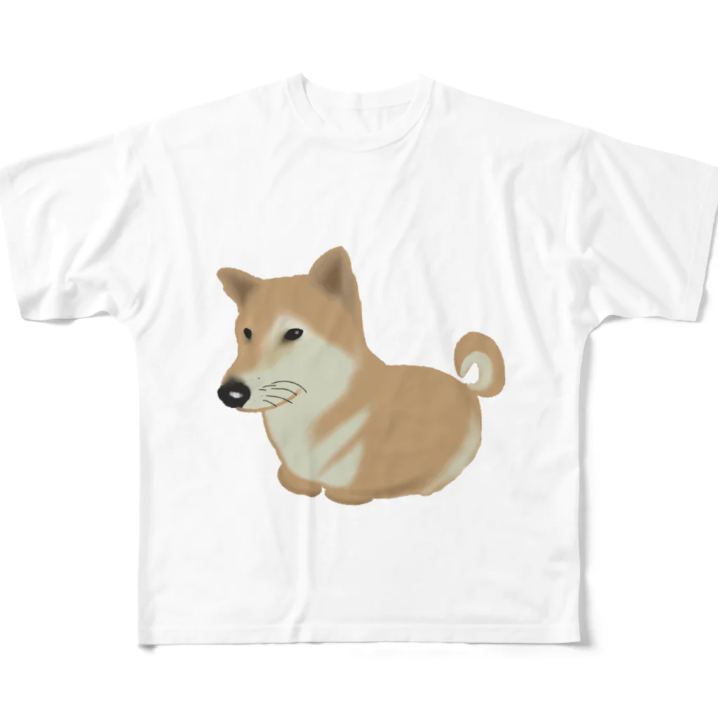 提供の犬 All-Over Print T-Shirt