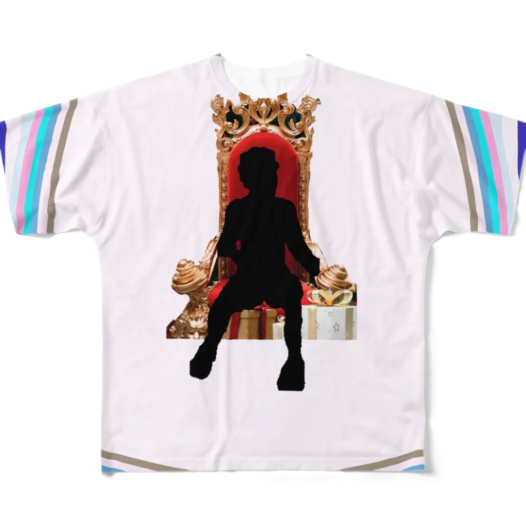 👑ＫＥＮ👑のみんな主役👑 フルグラフィックTシャツ