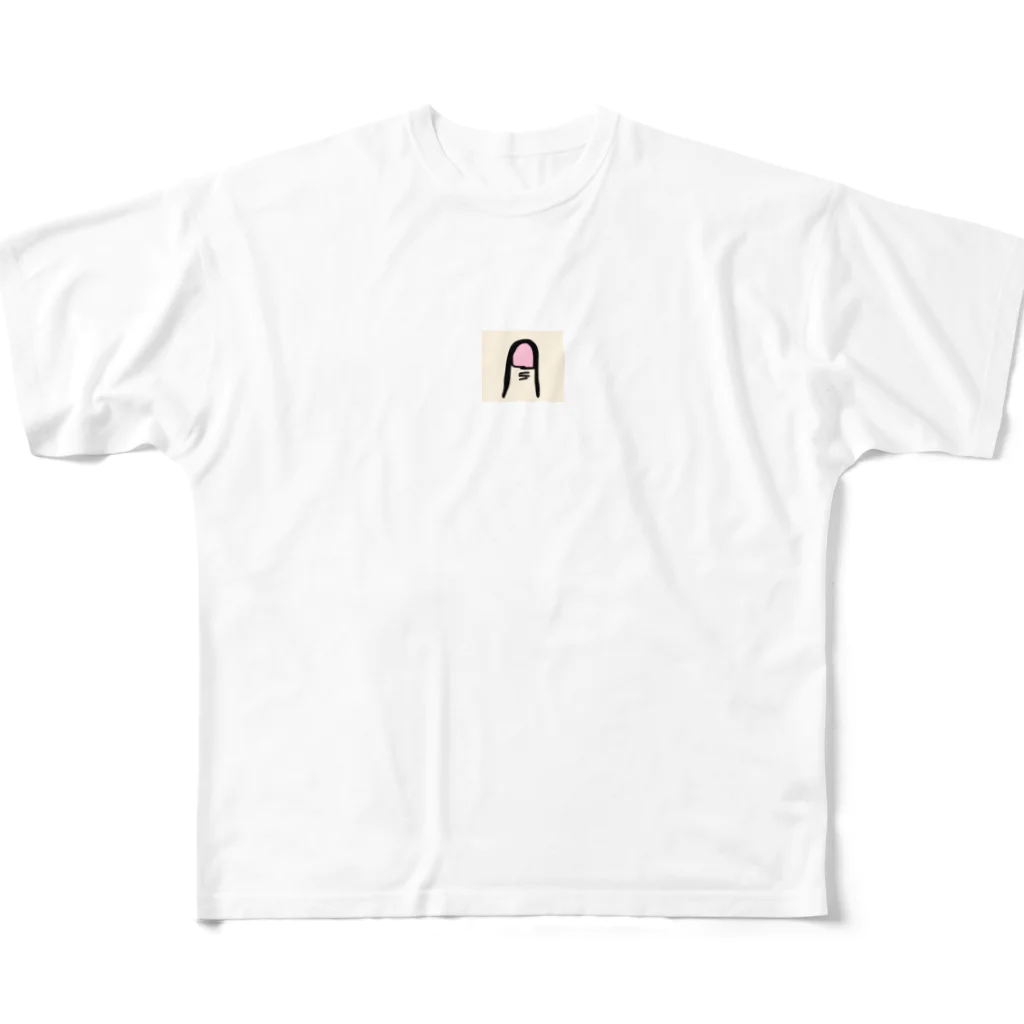 sushiのおやゆび フルグラフィックTシャツ