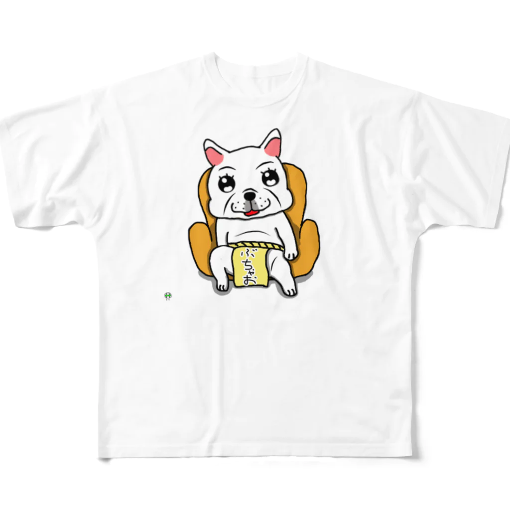 ビケ＠BKF48 補欠のＢＫ　ぶちゃお フルグラフィックTシャツ