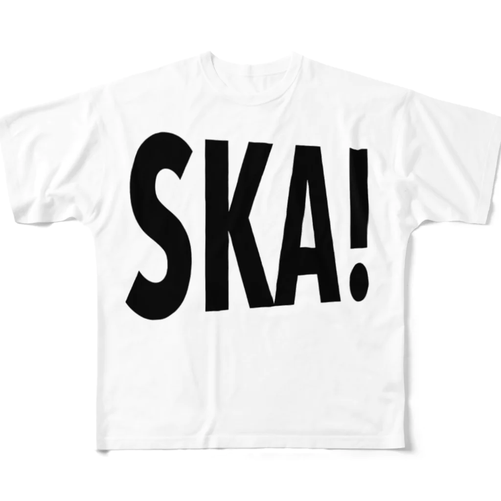 Punk Rock JukeboxのSKA All-Over Print T-Shirt