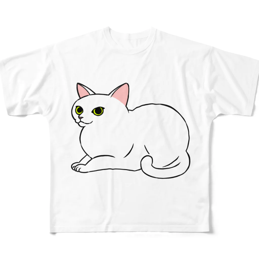 ねこの巣の猫 All-Over Print T-Shirt