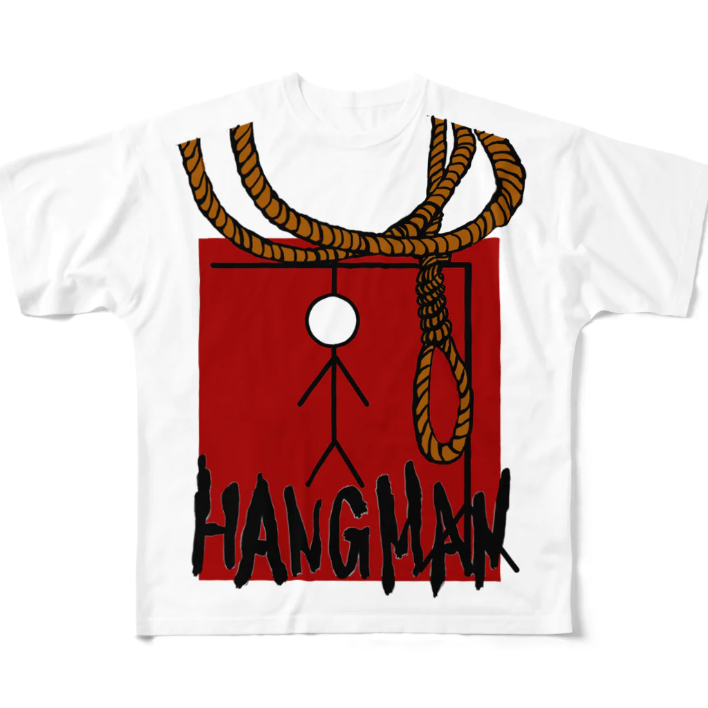 隷華のHANGMAN フルグラフィックTシャツ