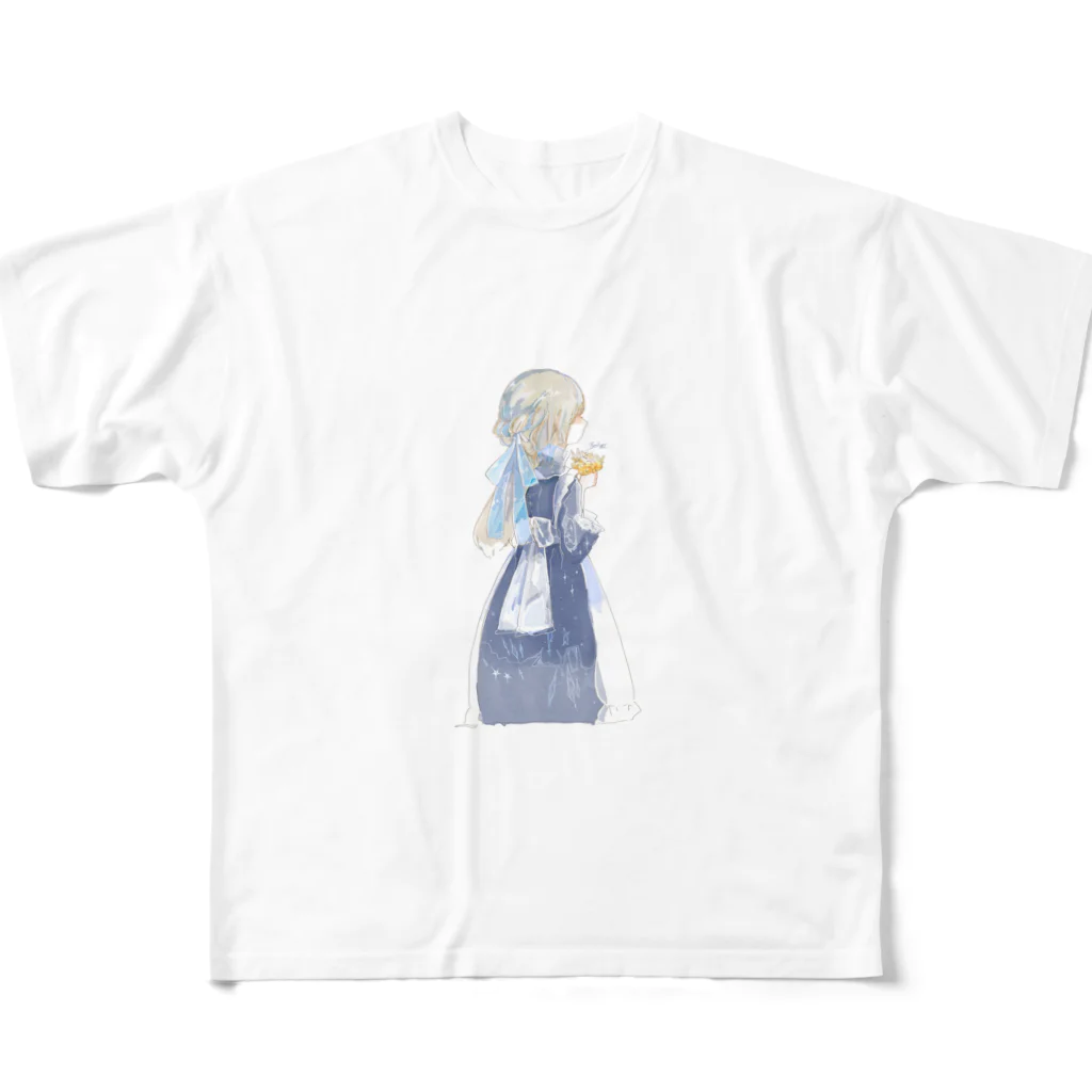 其の屋。の少女01 フルグラフィックTシャツ