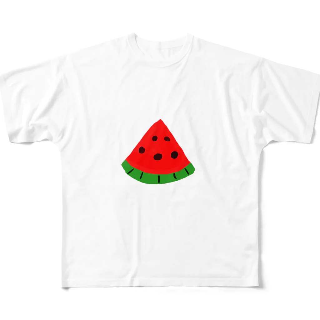 ハレオンナの大人だってスイカ着たい All-Over Print T-Shirt