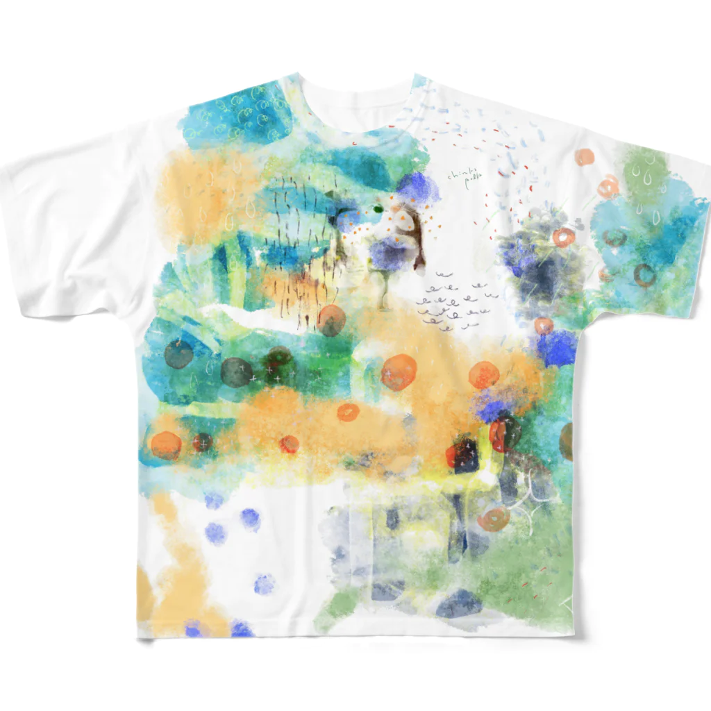 chirukapolkaのchirukapolka 002 All-Over Print T-Shirt