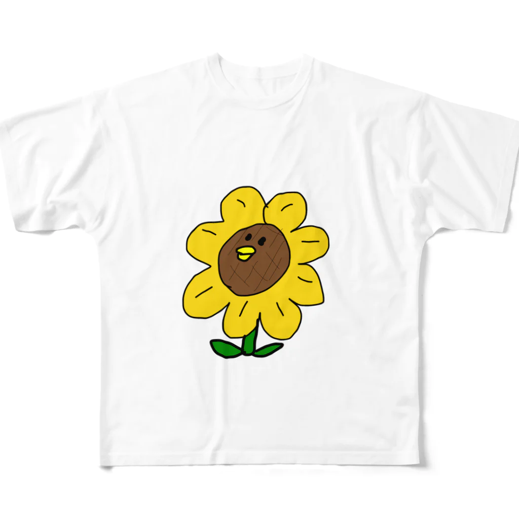 こんぶのひまわりなへんげんじざいくん フルグラフィックTシャツ