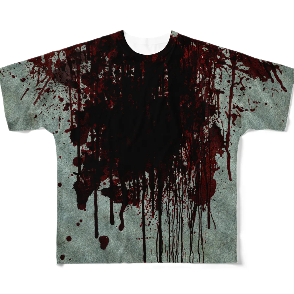 snjnmcのbloody-T フルグラフィックTシャツ