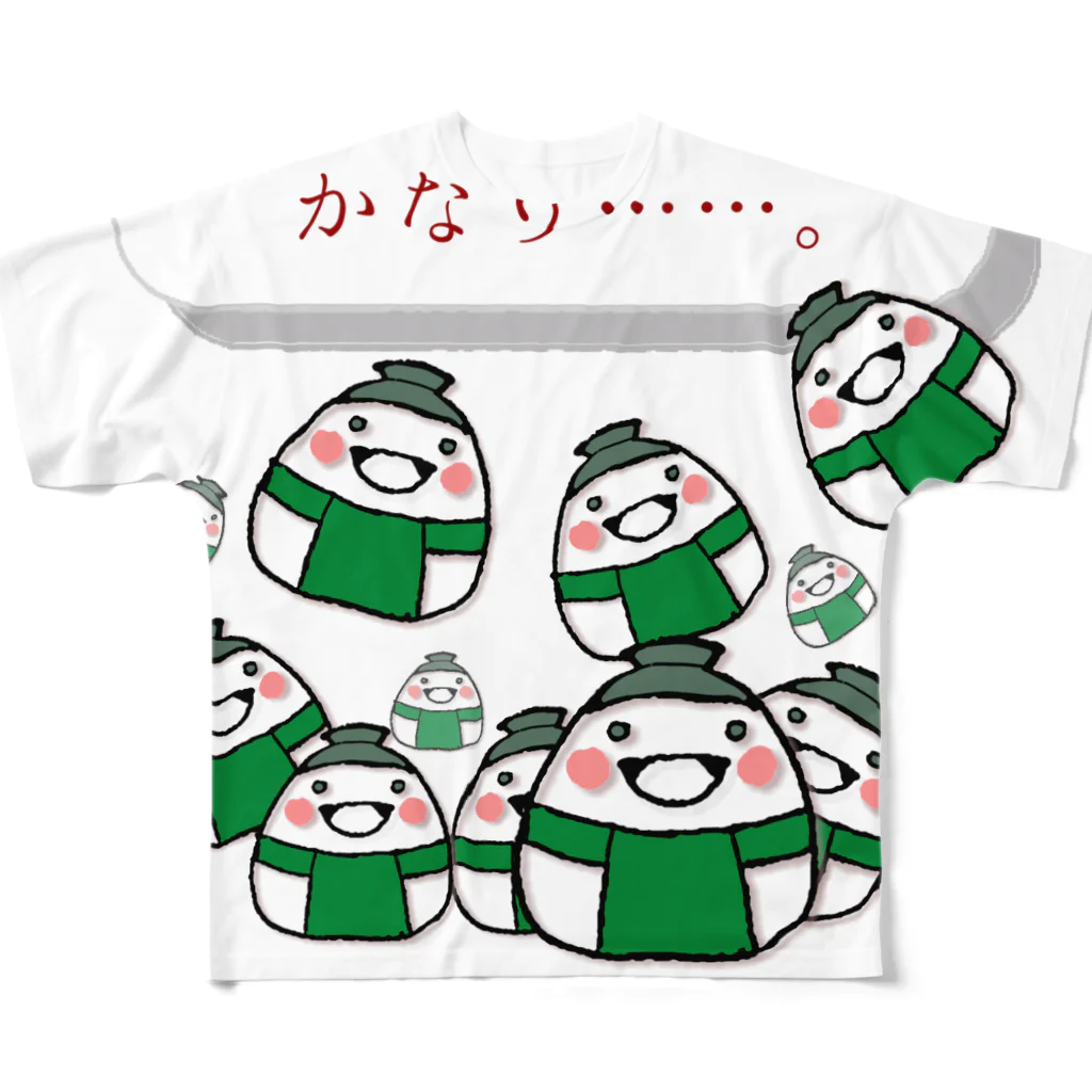 HINOKINDAのこむすび！ All-Over Print T-Shirt