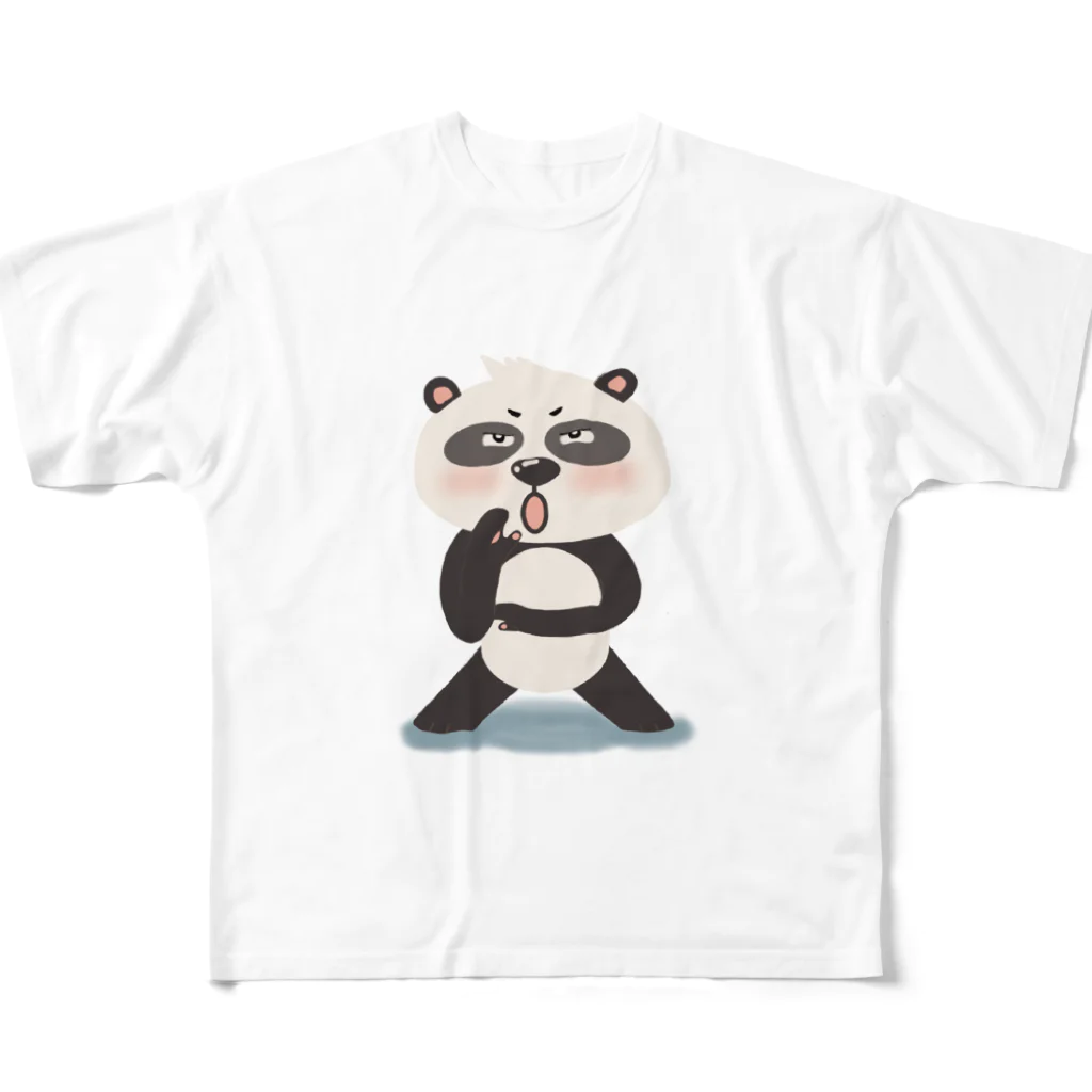 A+A ★ Aya + Artのかなでパンダ フルグラフィックTシャツ