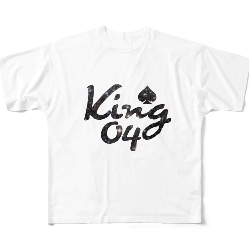 TrvmpのKING♠︎ All-Over Print T-Shirt