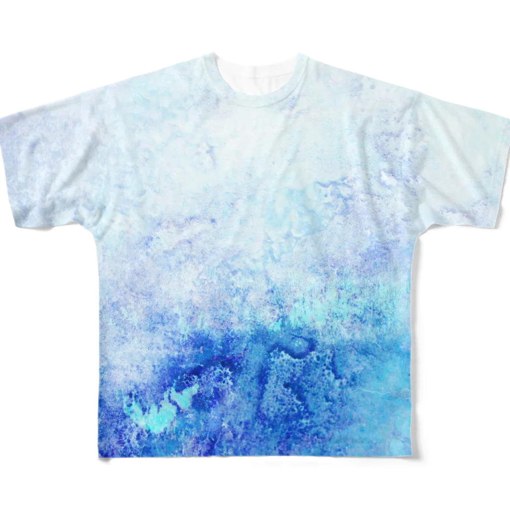 8810のocean All-Over Print T-Shirt