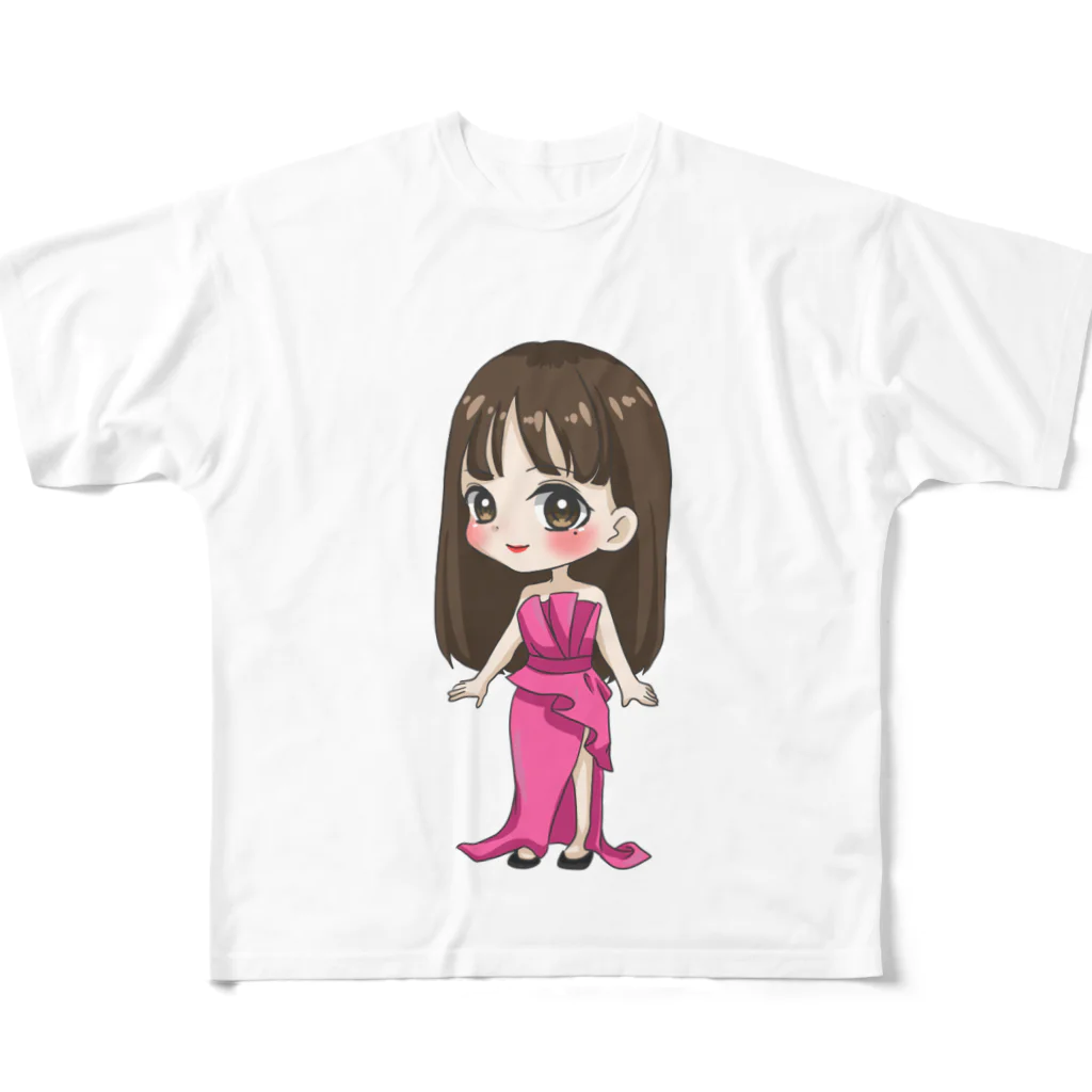 エンジェルガール（angelgirl）のユキティ2021 All-Over Print T-Shirt