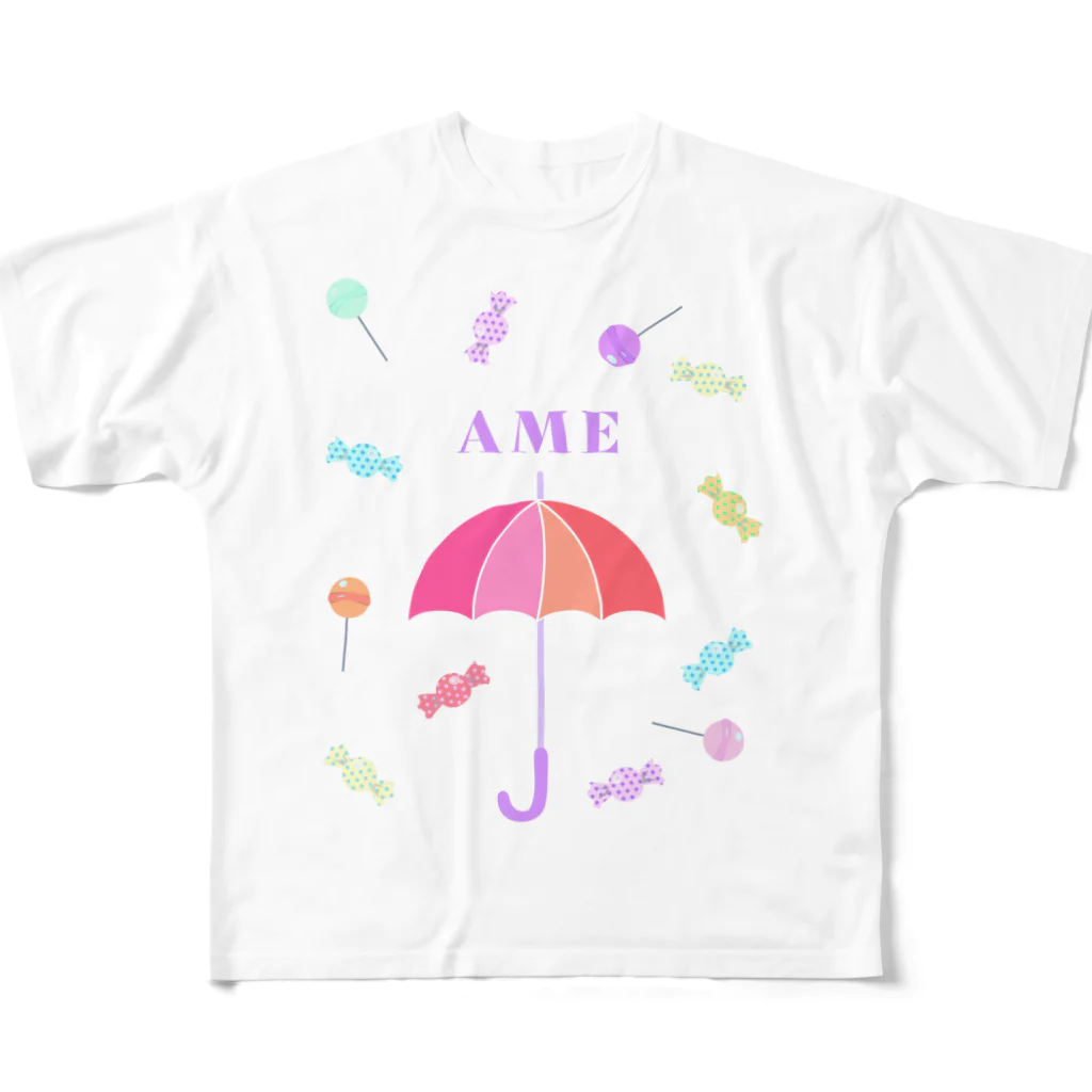 white cityのAME All-Over Print T-Shirt