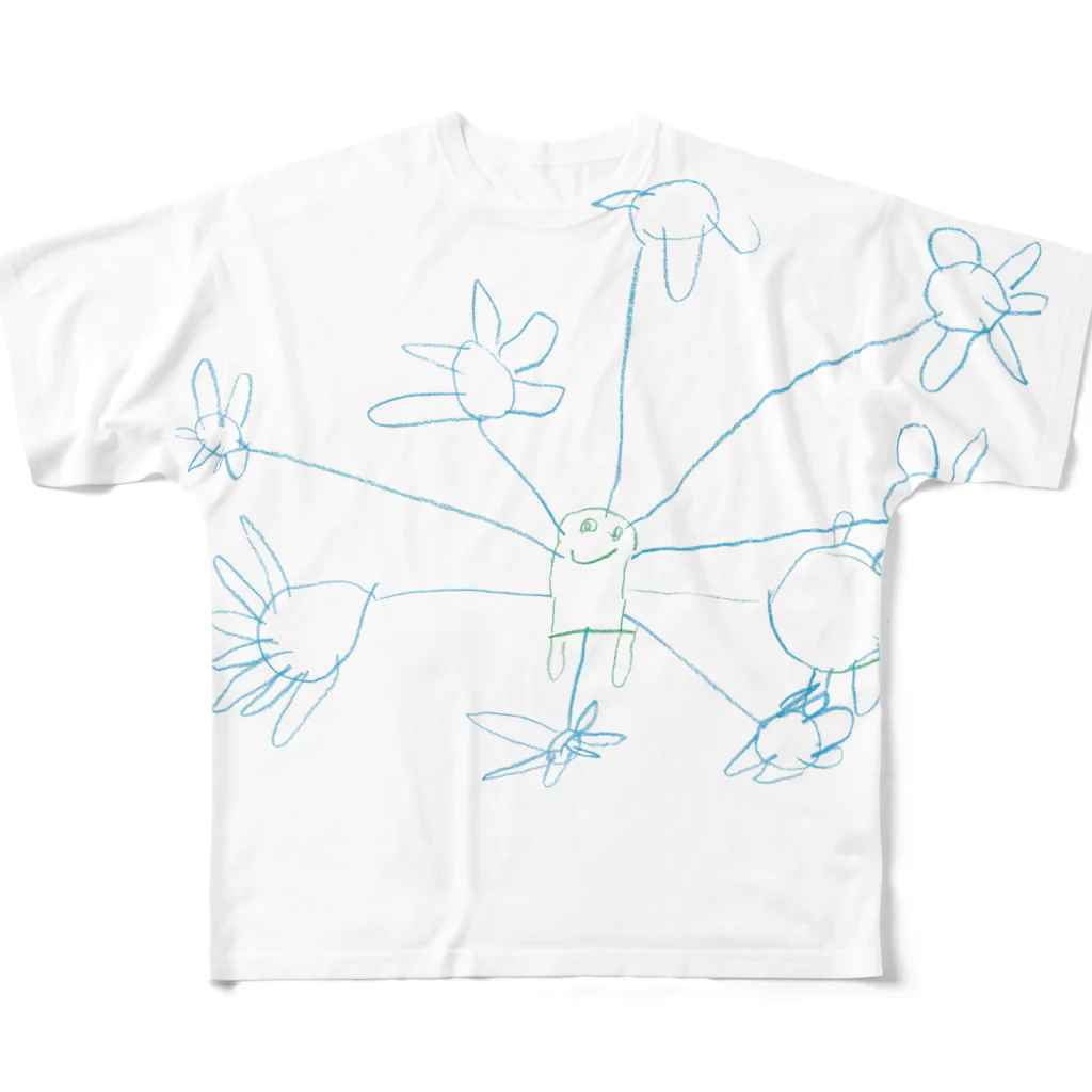 kumykonianのくも2 All-Over Print T-Shirt