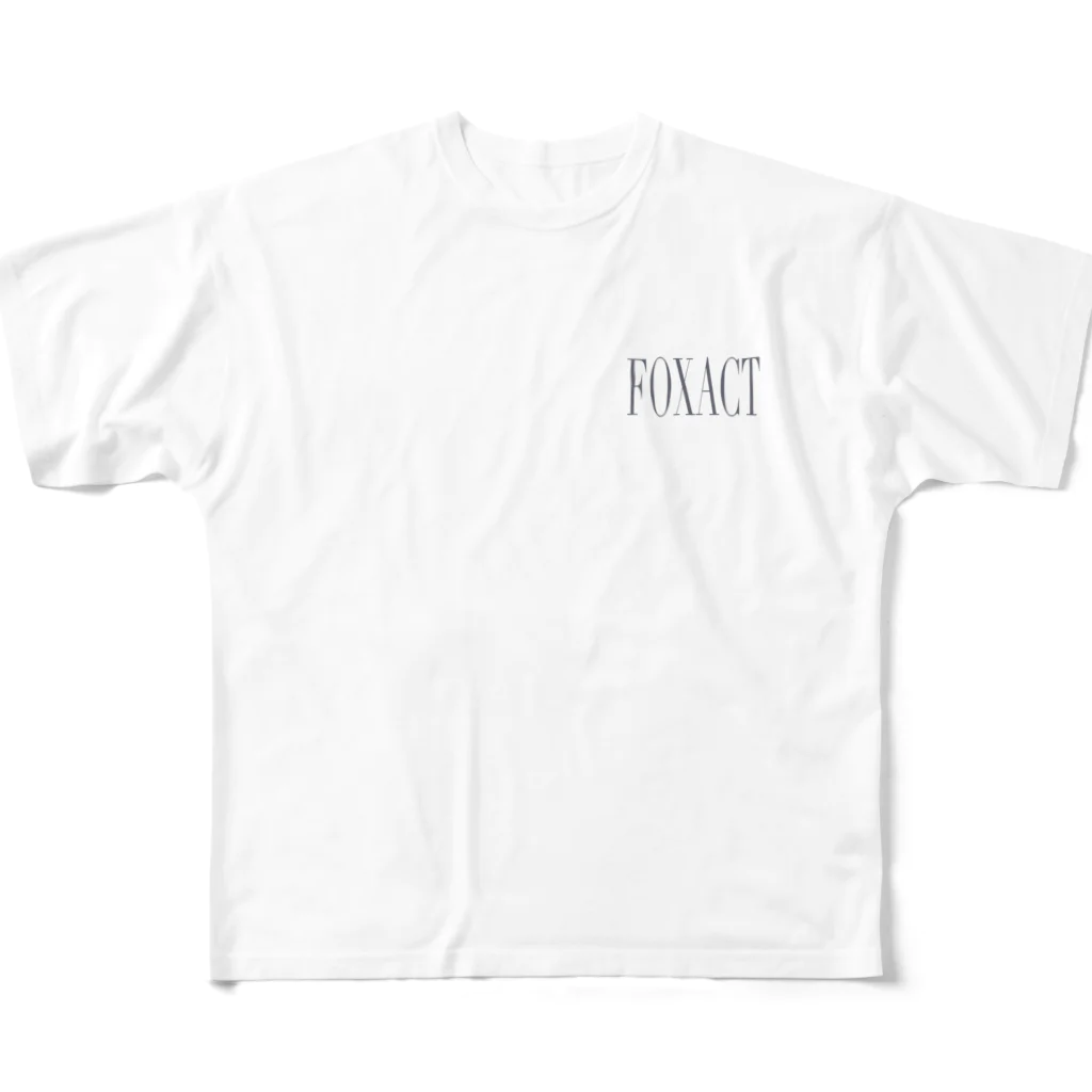 FOXACTのFoxact【口 x poison】...両面 All-Over Print T-Shirt