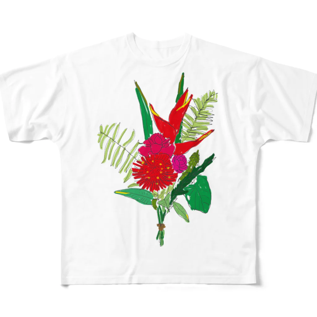 SUNRISE SOUNDの花束を フルグラフィックTシャツ