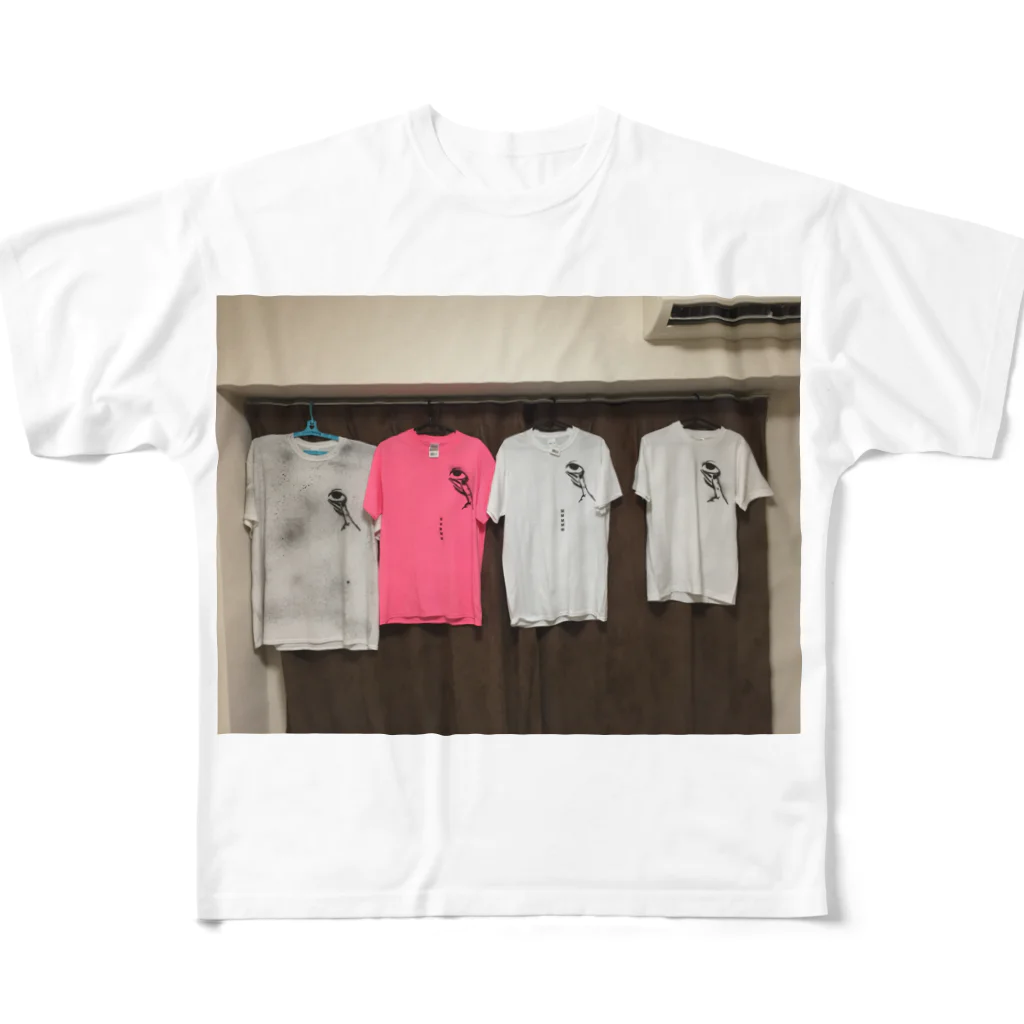 Yasutomoのbeh フルグラフィックTシャツ