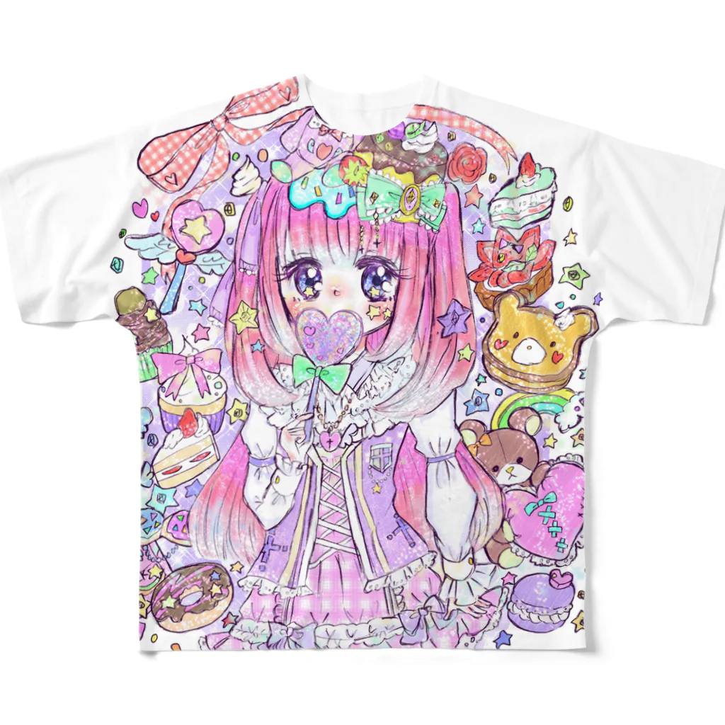 ぽくのSugarMagic フルグラフィックTシャツ