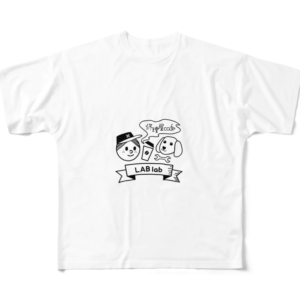 LABのcafeシャツ All-Over Print T-Shirt