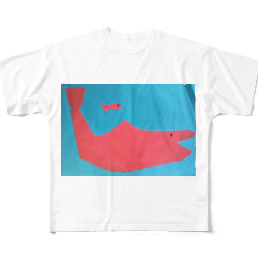 スビズンラ店の「海の親子」ぷりみちぶわーくすVol.4 All-Over Print T-Shirt