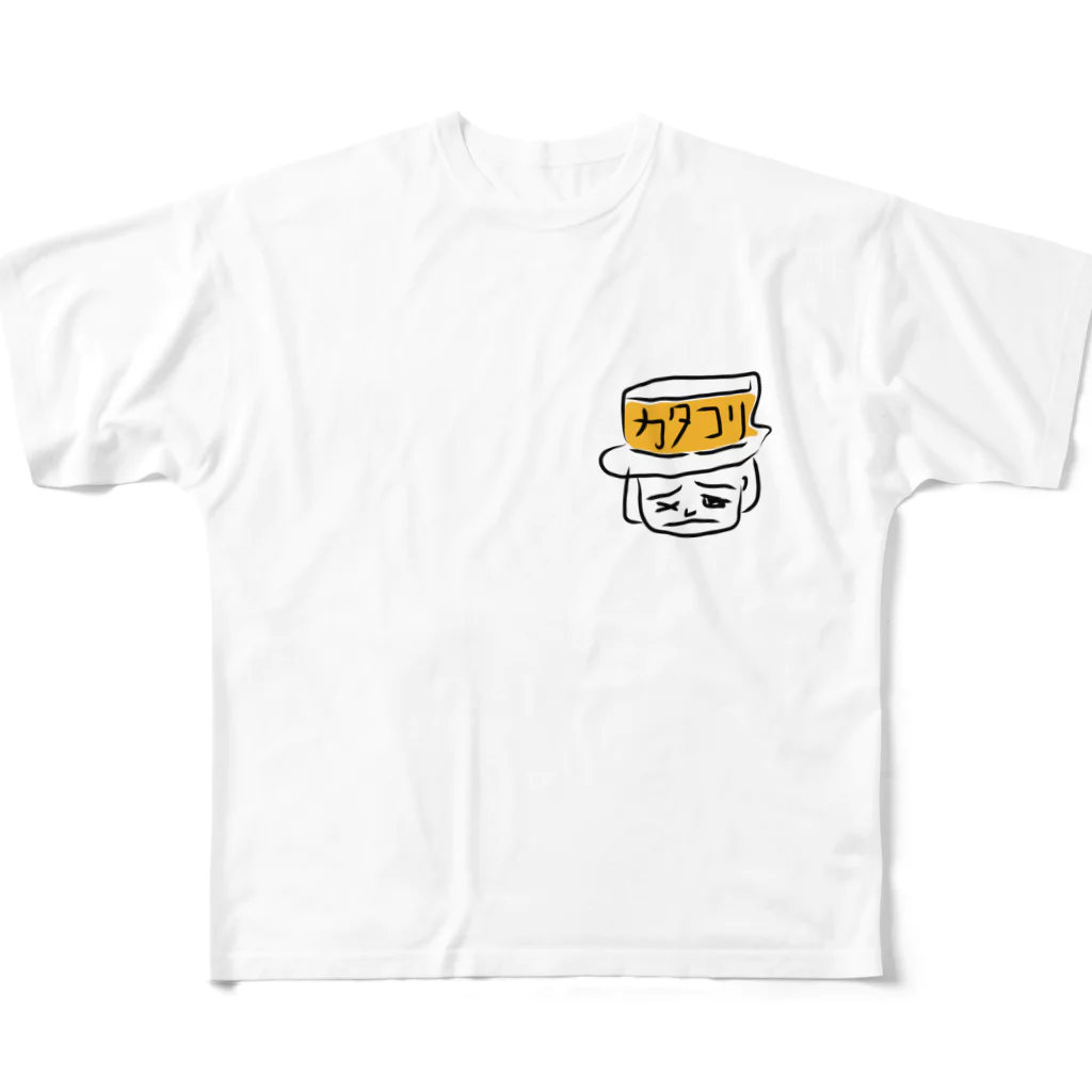 SETOYAのかたこりちゃん フルグラフィックTシャツ