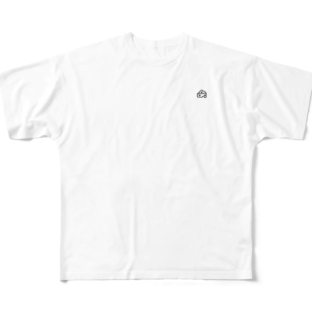 mini.official.buyshop_Tシャツ・パーカーのチーズ🧀 フルグラフィックTシャツ