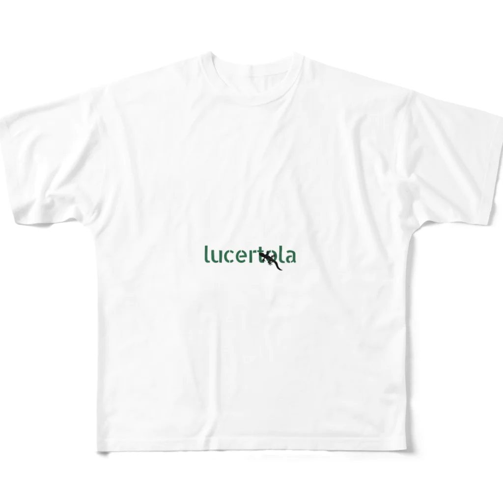 lucertolaのlucertola フルグラフィックTシャツ