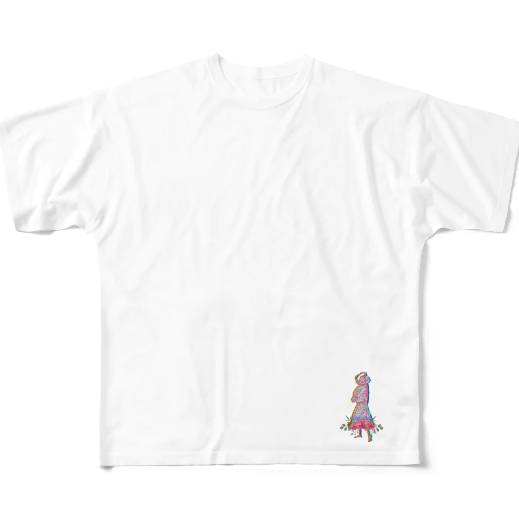 Sunnybunnyhoney37 のアロハ　アイナ All-Over Print T-Shirt