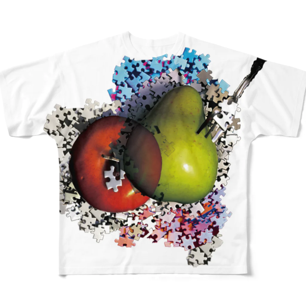 kobayasiraitaのいつかユークロニア　（裏サイド） All-Over Print T-Shirt