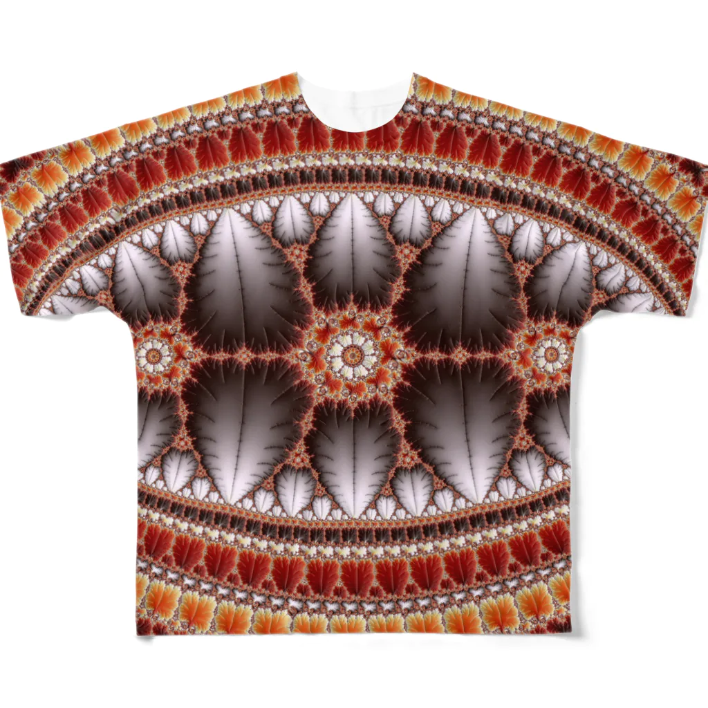 OlbaidのDeep Mandelbrot Set 003 All-Over Print T-Shirt