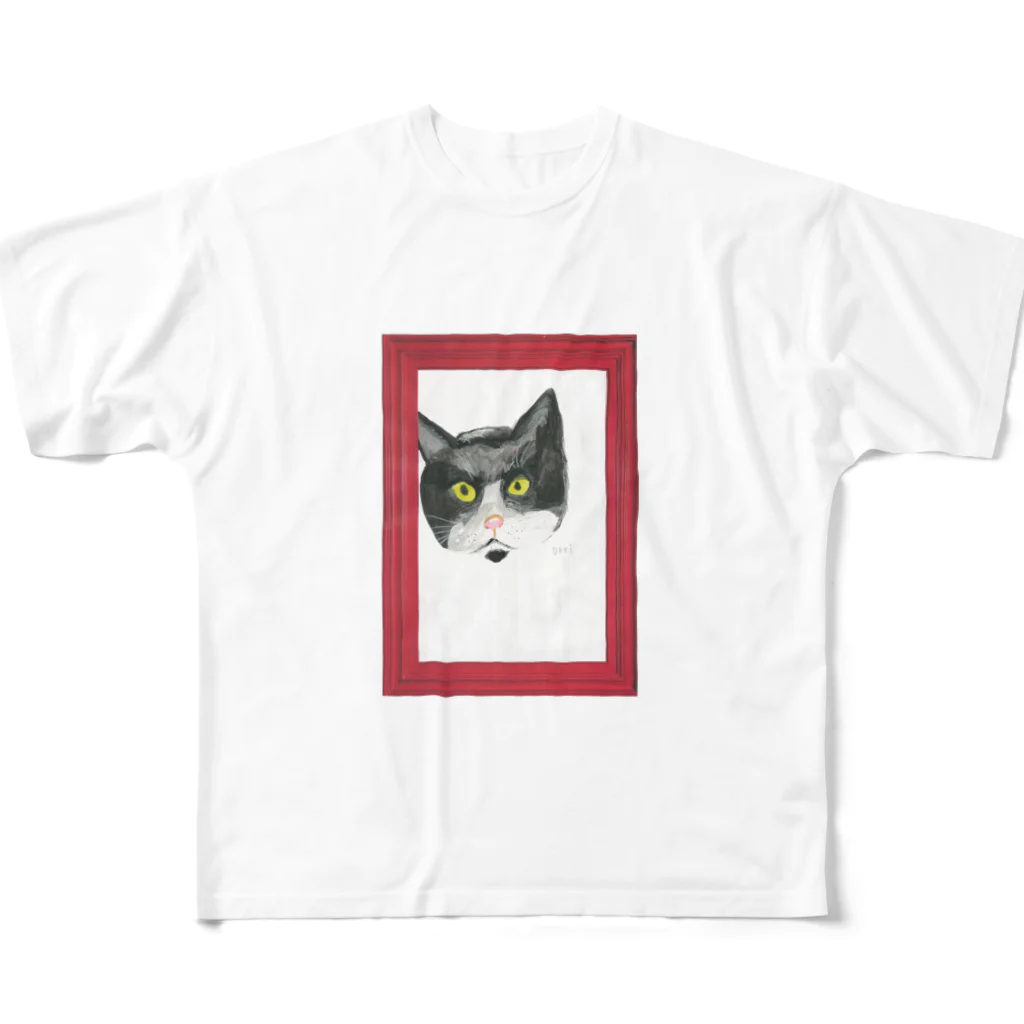 うっちゃん堂の手書きウッキー All-Over Print T-Shirt