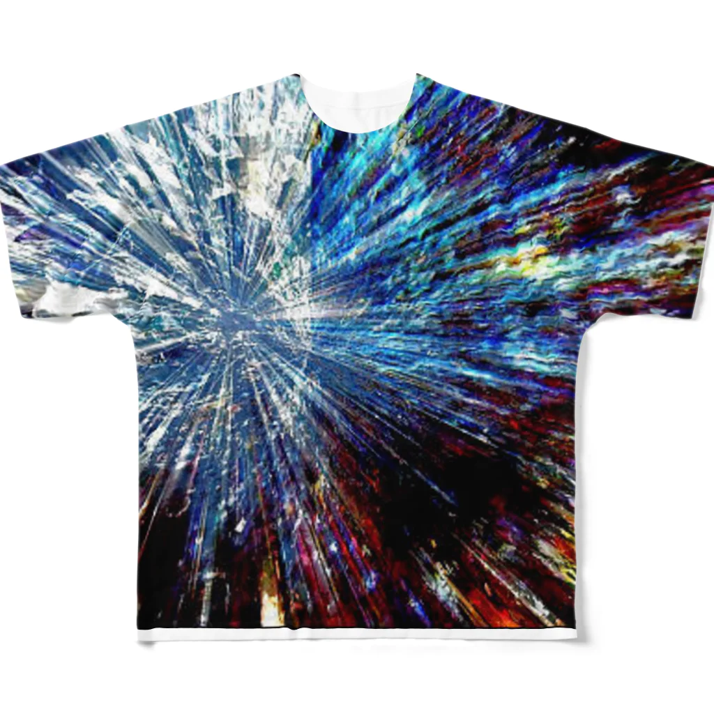 satake☆キジ猫の光 時空 All-Over Print T-Shirt