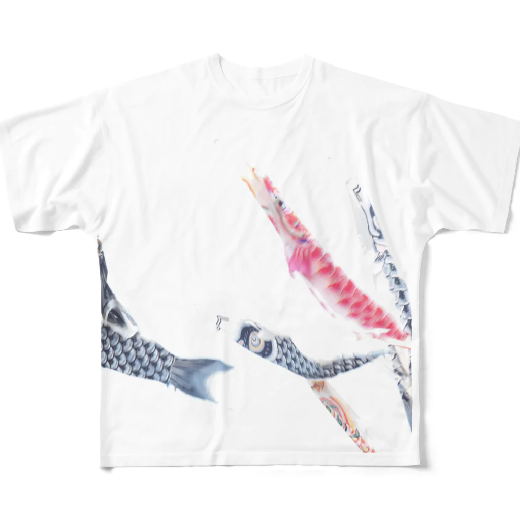 Kitarouの鯉のぼり All-Over Print T-Shirt