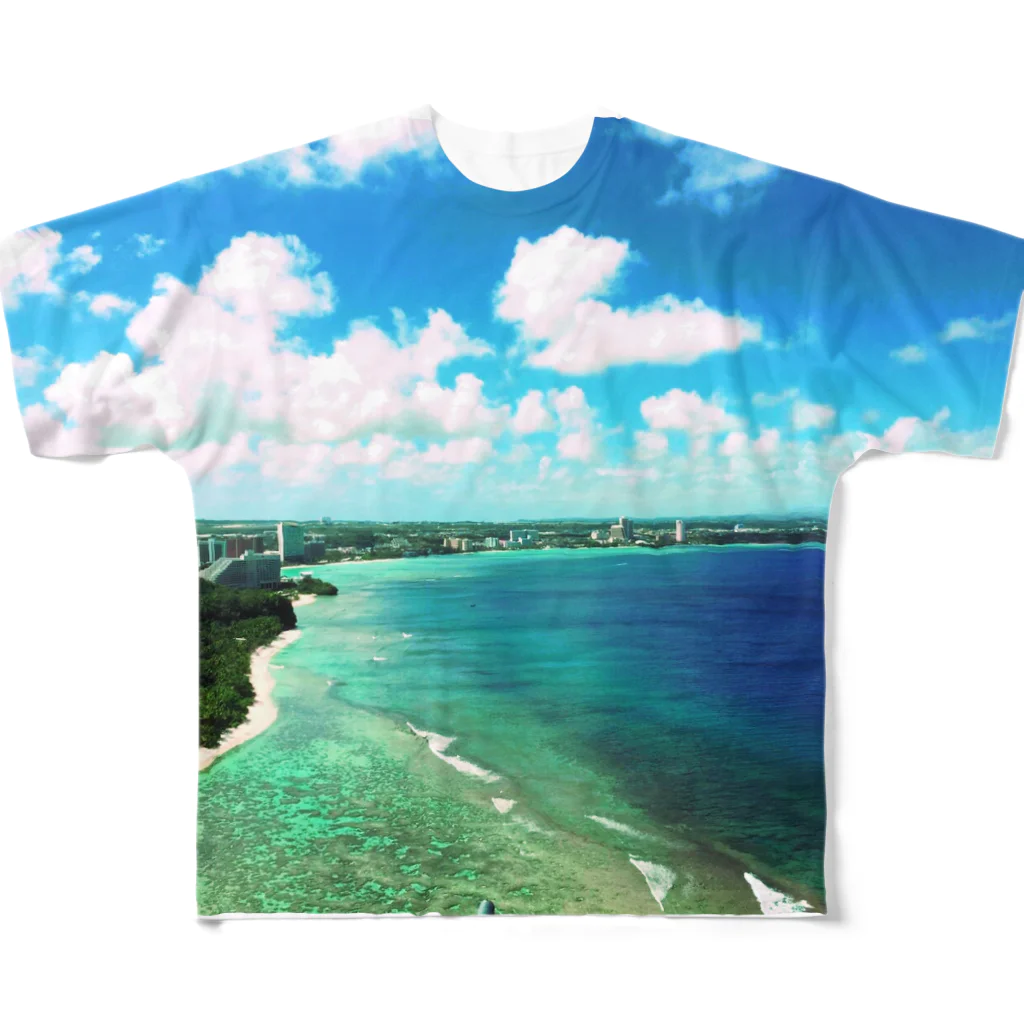 ガハラさんのGUAM All-Over Print T-Shirt