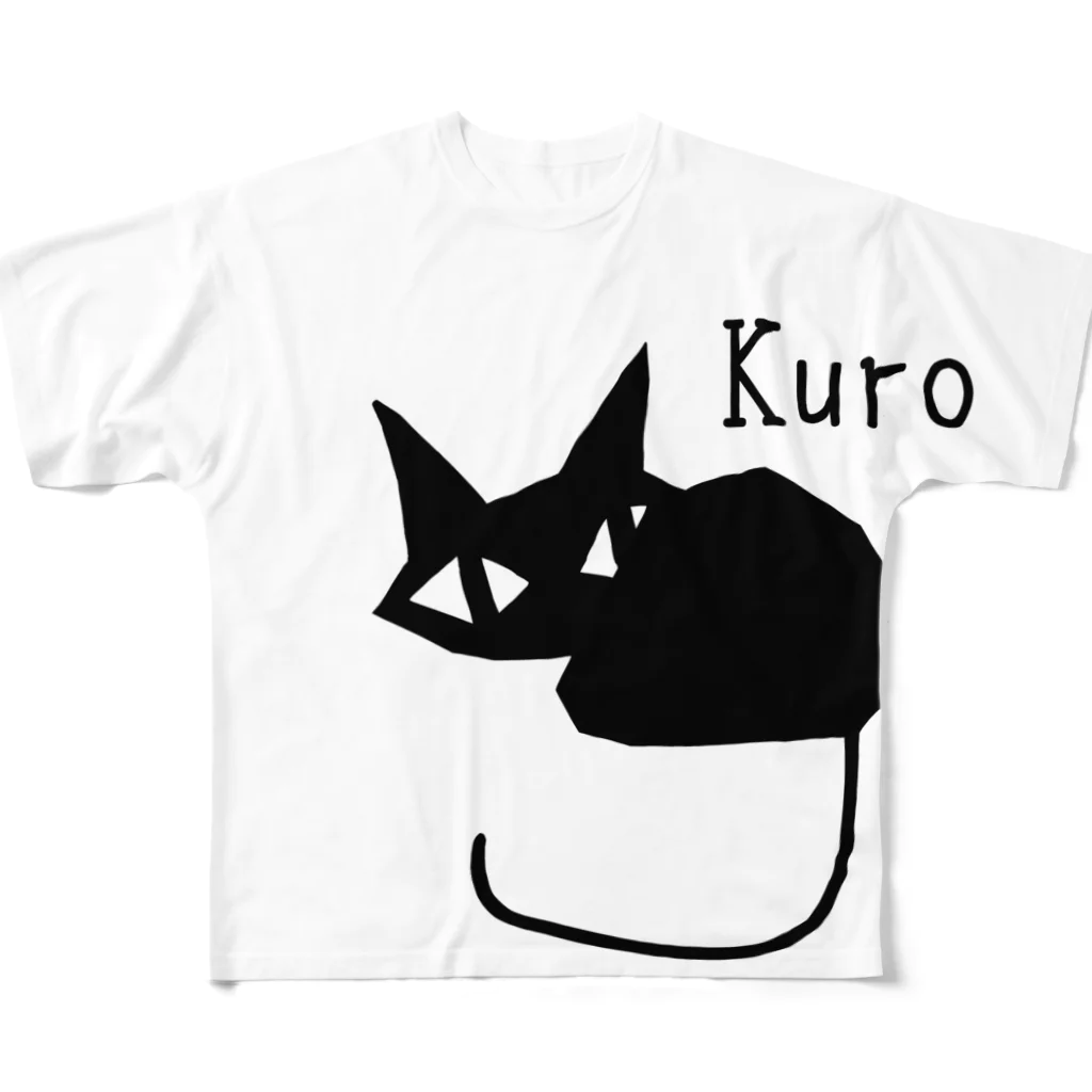 TAKA720のKuro フルグラフィックTシャツ