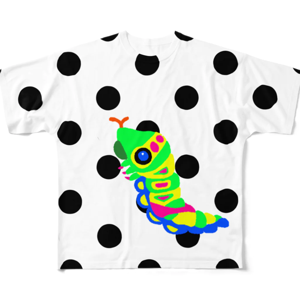 takechiyo_highのマスタードファミリー フルグラフィックTシャツ