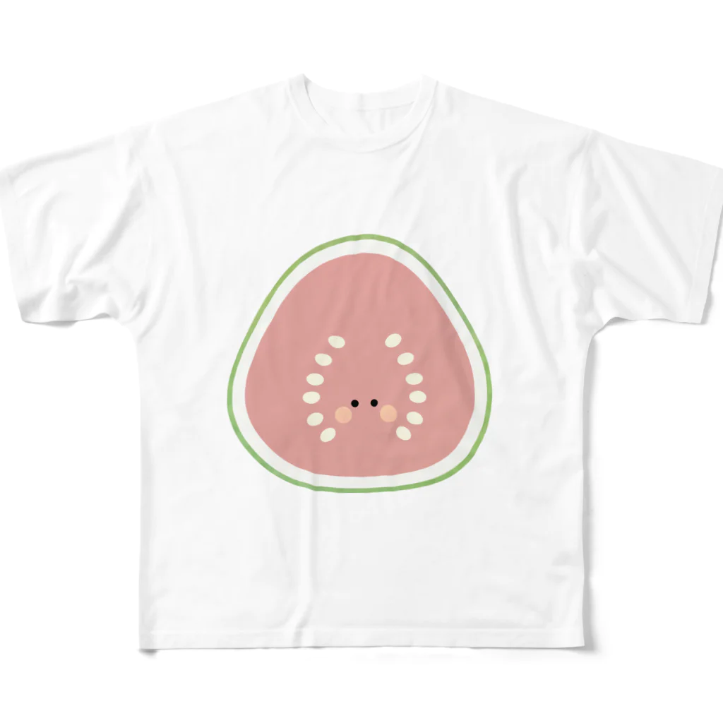 cotton-berry-pancakeのグァバちゃん フルグラフィックTシャツ