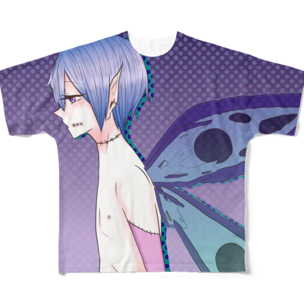 悪夢の館の妖精くん All-Over Print T-Shirt