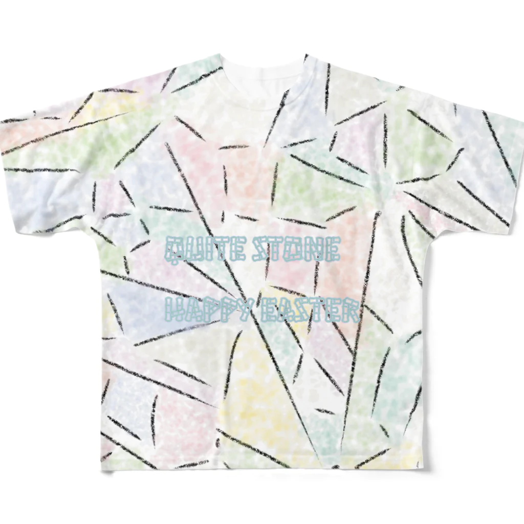 LeafCreateのQuiteStone HappyEaster フルグラフィックTシャツ