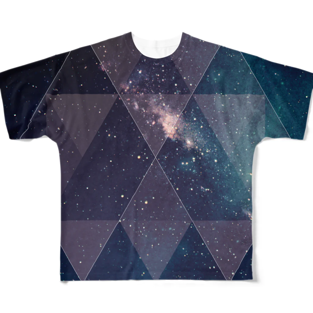 YükaCh!ka(ユカチカ)の宇宙-1 All-Over Print T-Shirt