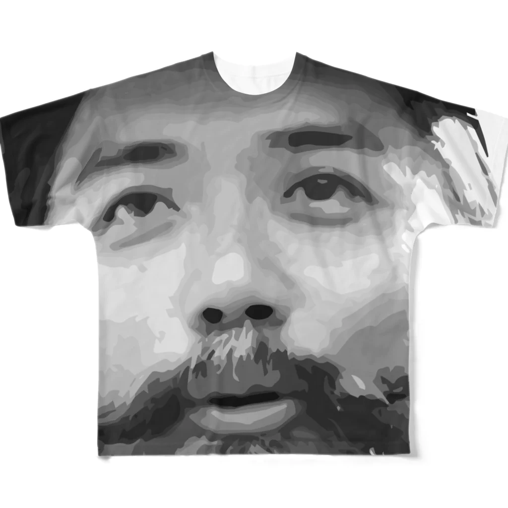 「渚の鉄槌」オフィシャルショップのリアルヤングT All-Over Print T-Shirt