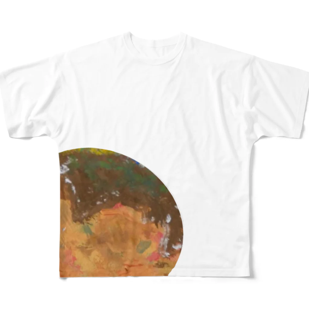 こんな家のたこやき All-Over Print T-Shirt