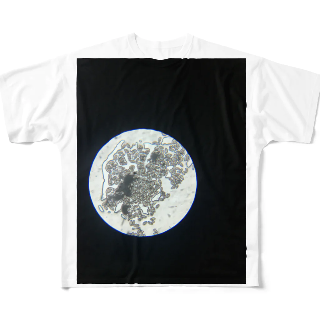 中津川の満月 All-Over Print T-Shirt